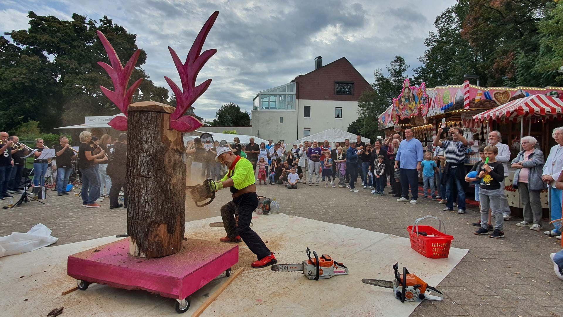 Selfie Wettbewerb bei der KERWE in Berghausen