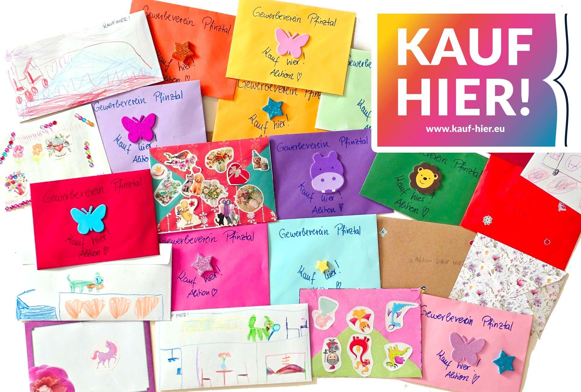 Kuverts Gewinnspiel